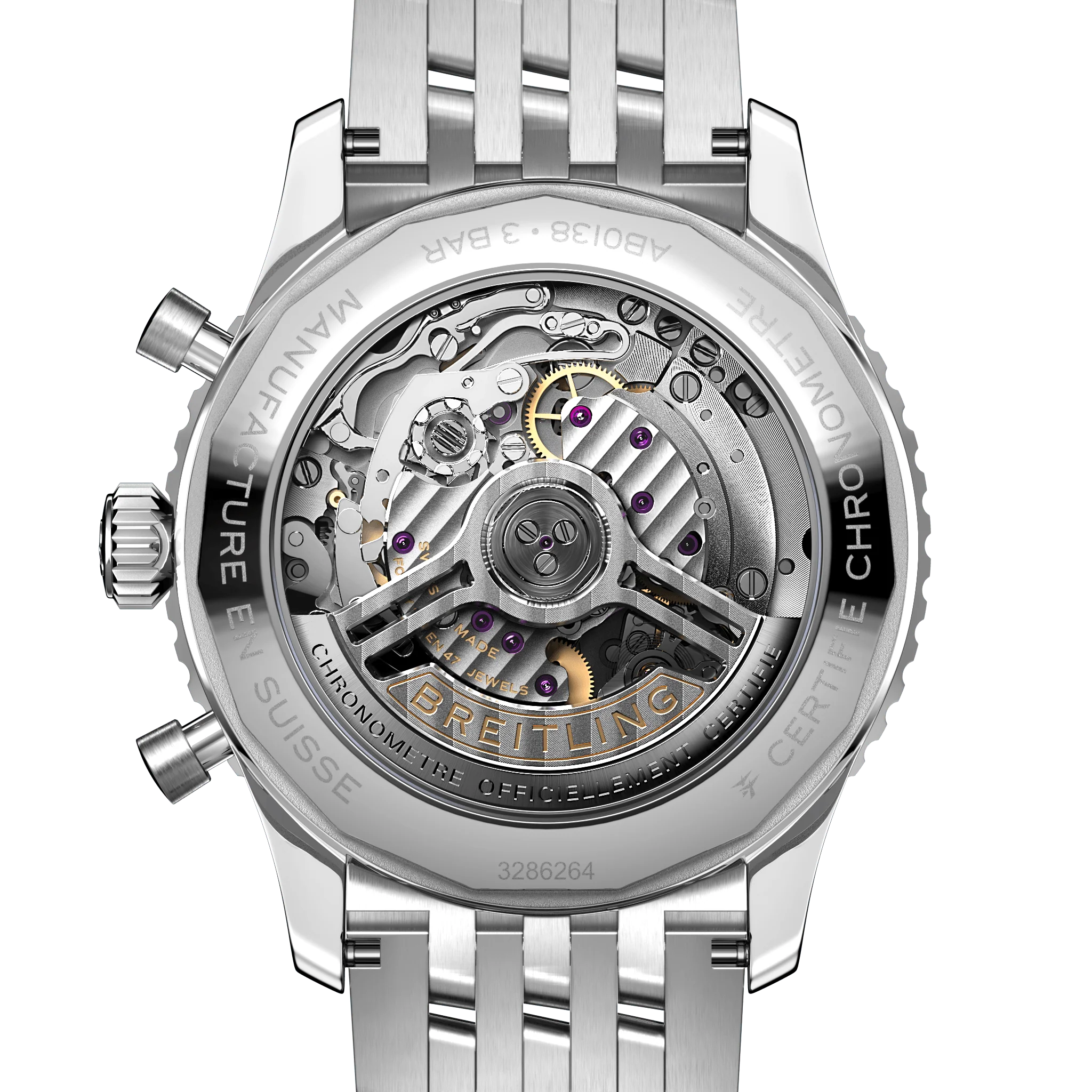 Breitling Navitimer B01 Chronograph 43 Bracelet Watch - Image 4