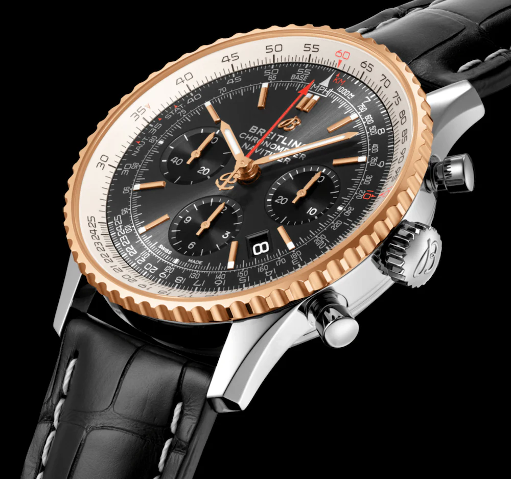 Breitling Watch Navitimer B01 Chronograph 43 Red Gold - Image 2