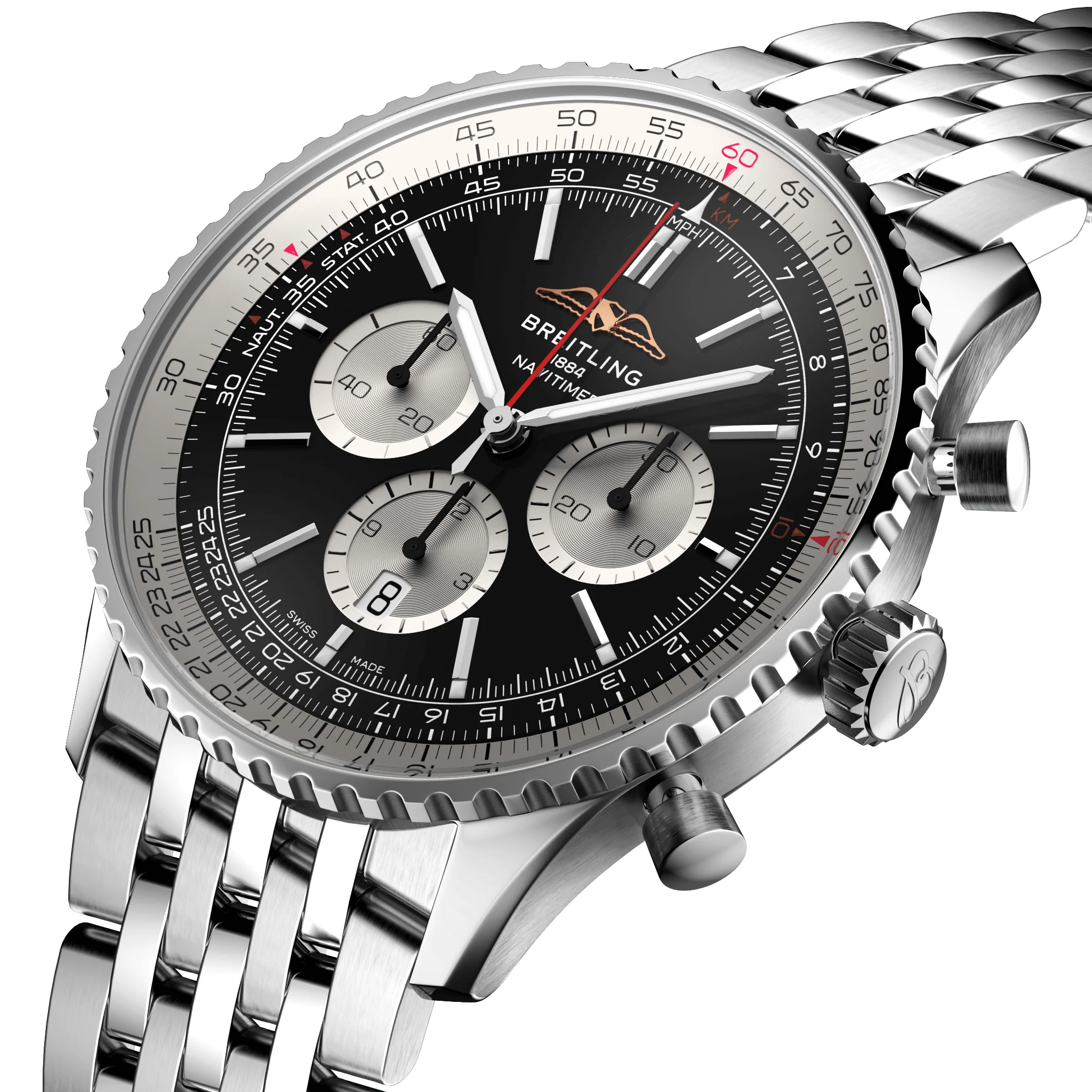 Breitling Navitimer B01 Chronograph 46 Bracelet Watch - Image 2