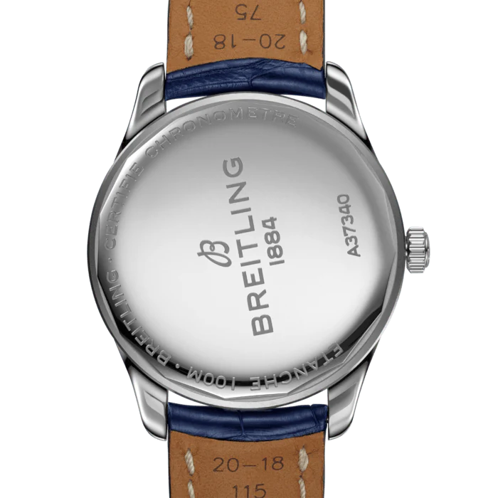 Breitling Watch Premier Automatic 40 Blue Croco Tang - Image 2