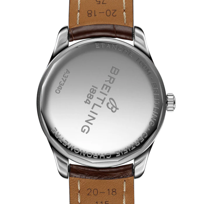 Breitling Watch Premier Automatic 40 Brown Croco Tang - Image 2