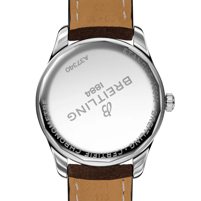 Breitling Watch Premier Automatic 40 Brown Nubuck Tang - Image 2