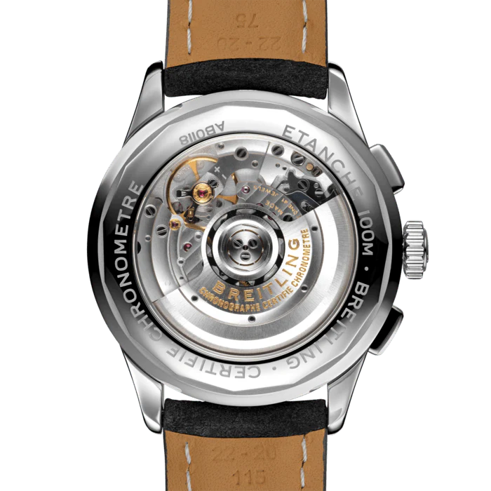 Breitling Watch Premier B01 Chronograph 42 Anthracite Nubuck Tang - Image 2