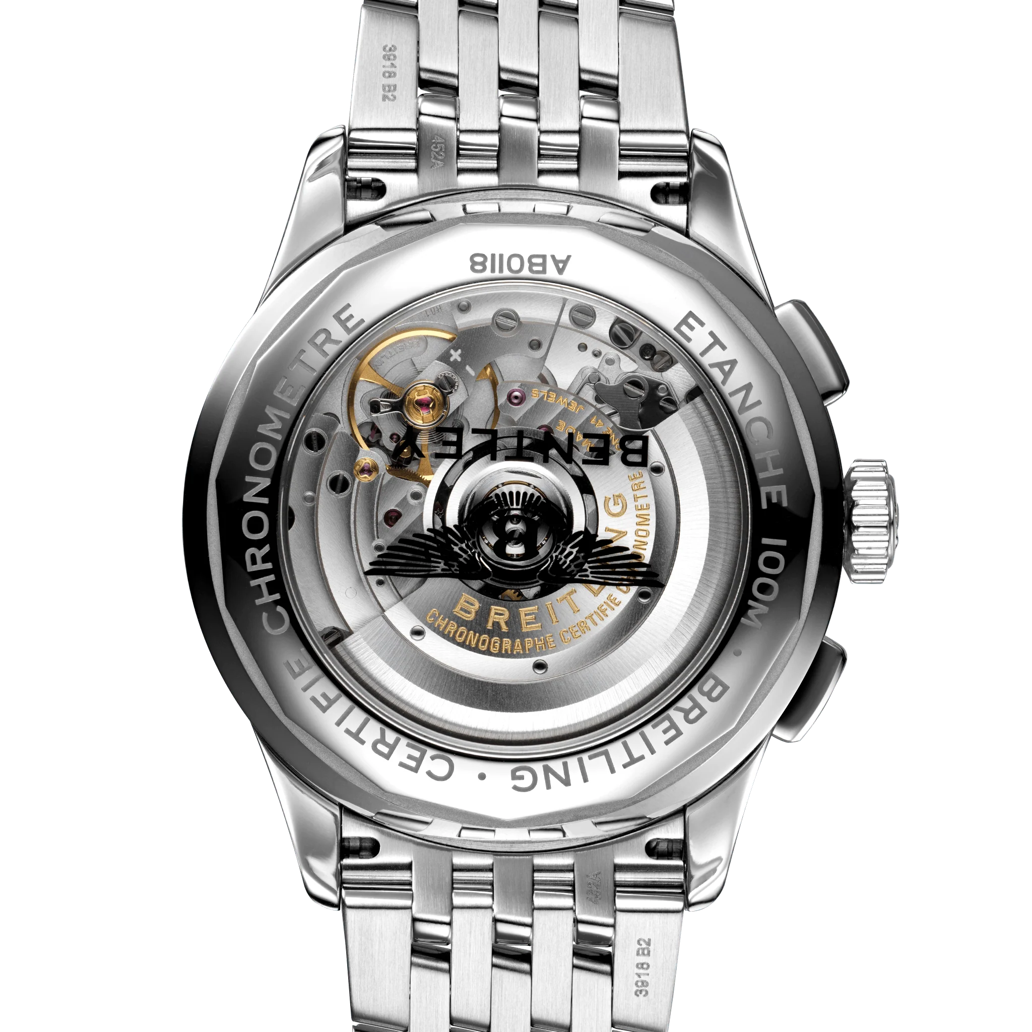 Breitling Watch Premier B01 Chronograph 42 Bentley British Racing Green Steel Navitimer - Image 2