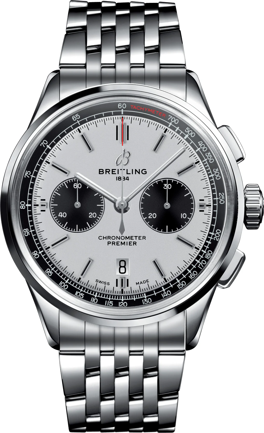 Breitling Watch Premier B01 Chronograph 42 Steel Navitimer