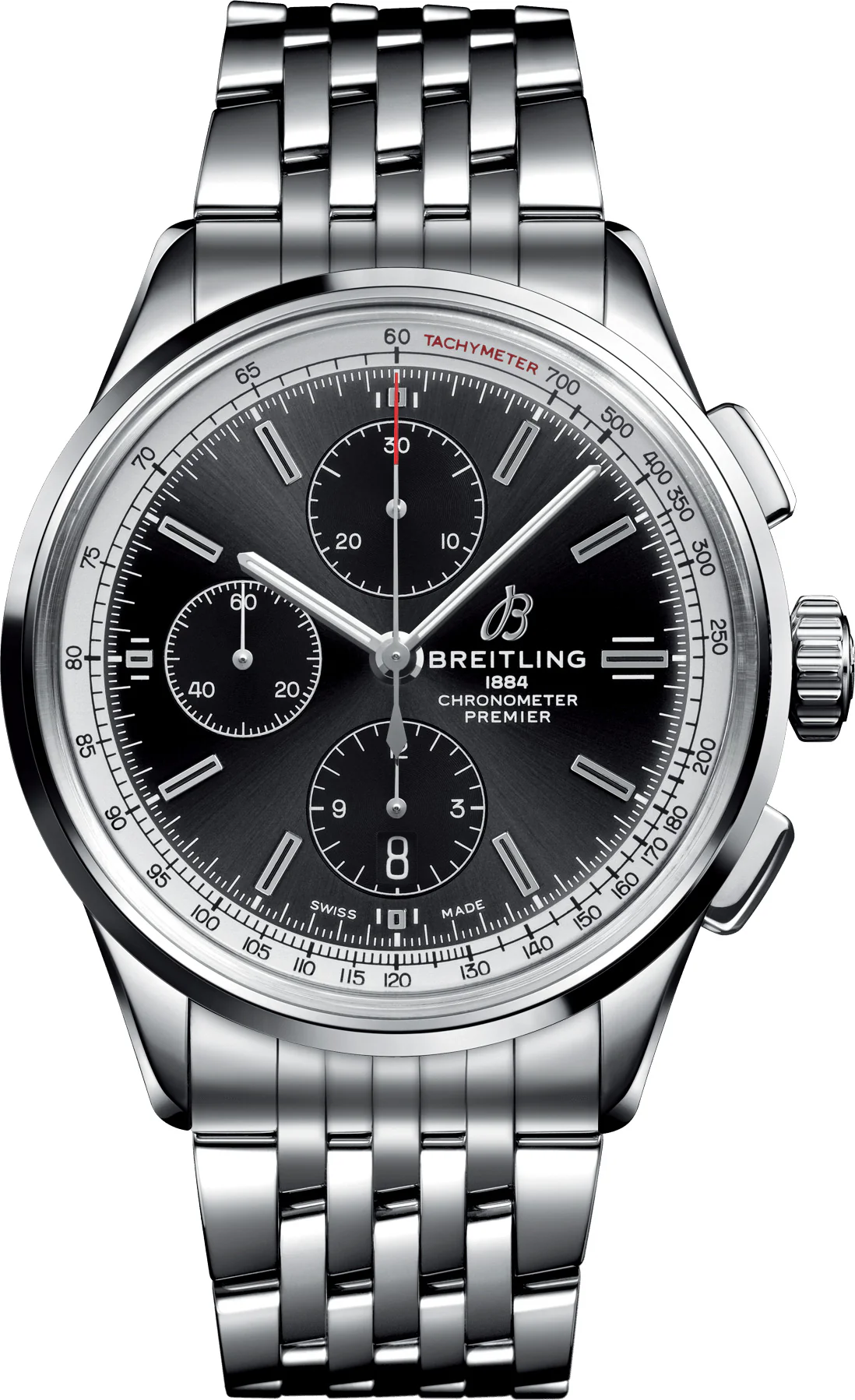 Breitling Watch Premier Chronograph 42 Steel Navitimer