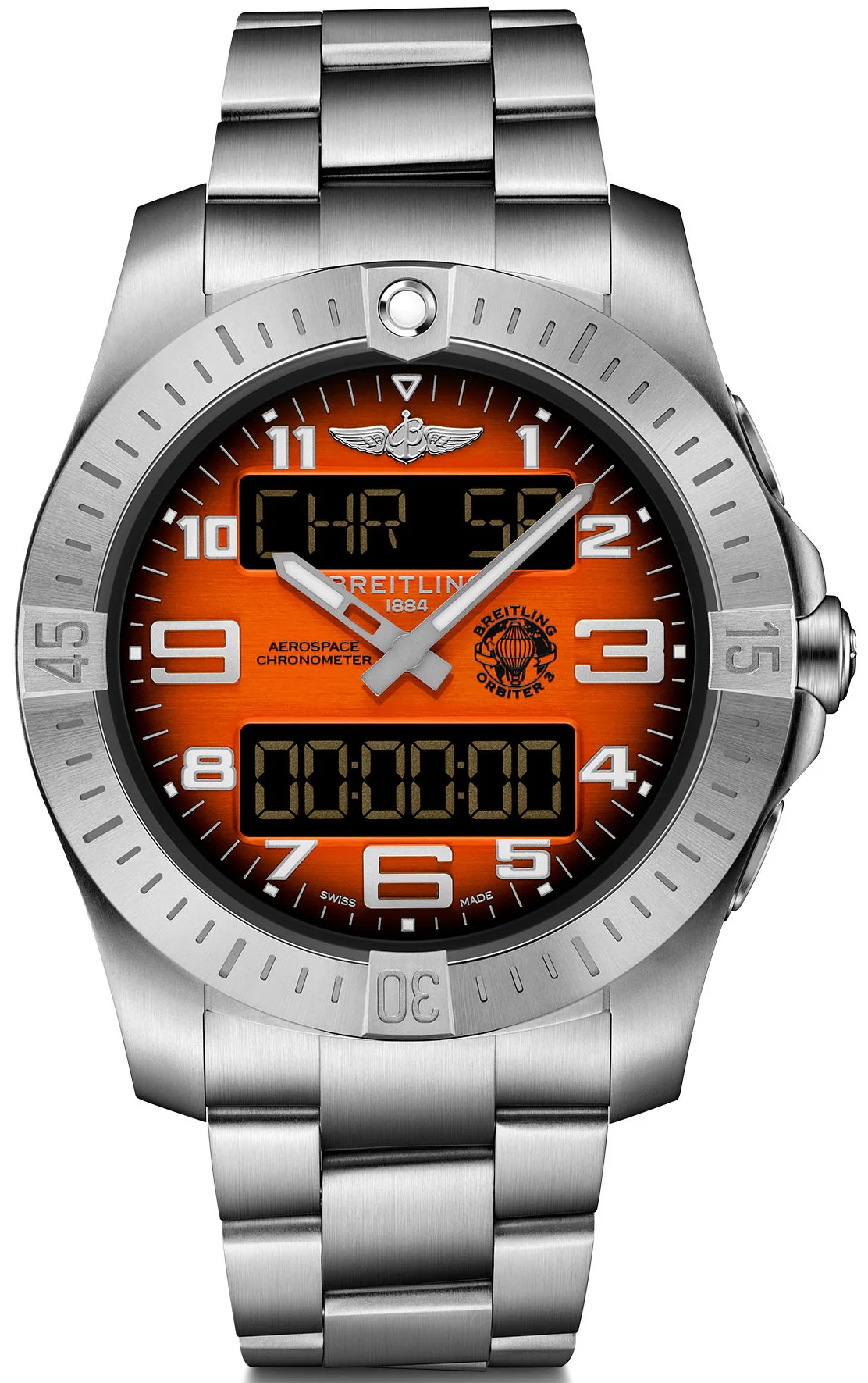 Breitling Watch Professional Aerospace B70 Orbiter 25th Bracelet