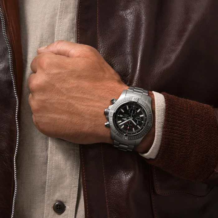 Breitling Super Avenger Chronograph 48 Steel Bracelet - Image 5