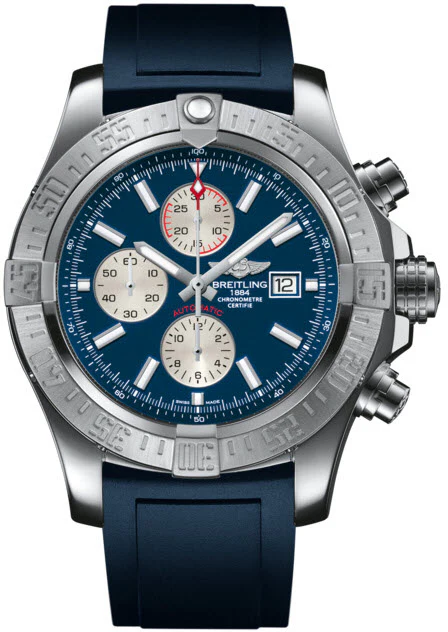 Breitling Watch Super Avenger II Steel Mariner Blue