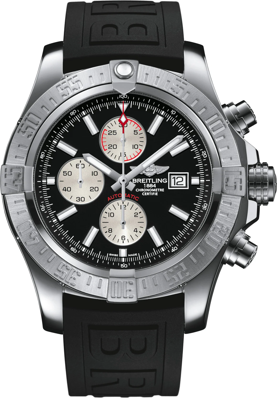 Breitling Watch Super Avenger II Chronograph Diver Pro III Tang Type