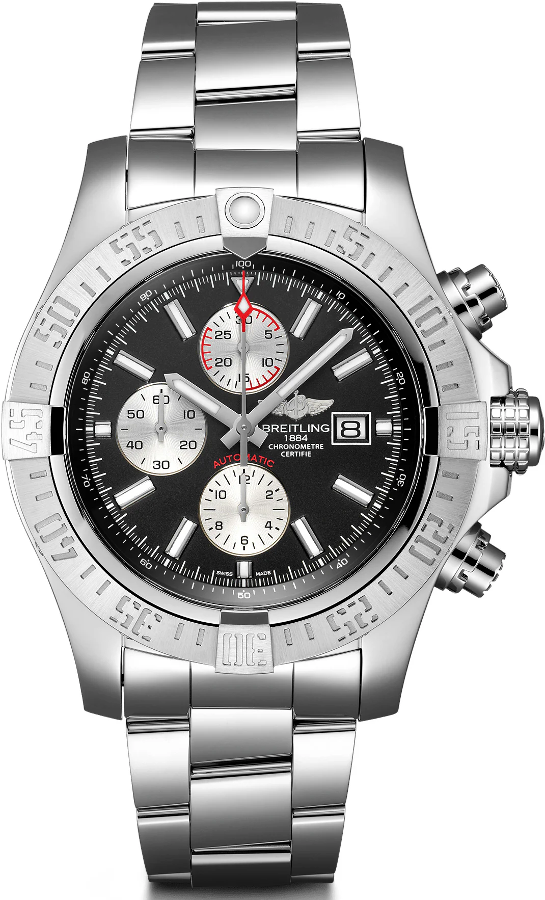 Breitling Watch Super Avenger II Steel 48 Chronograph