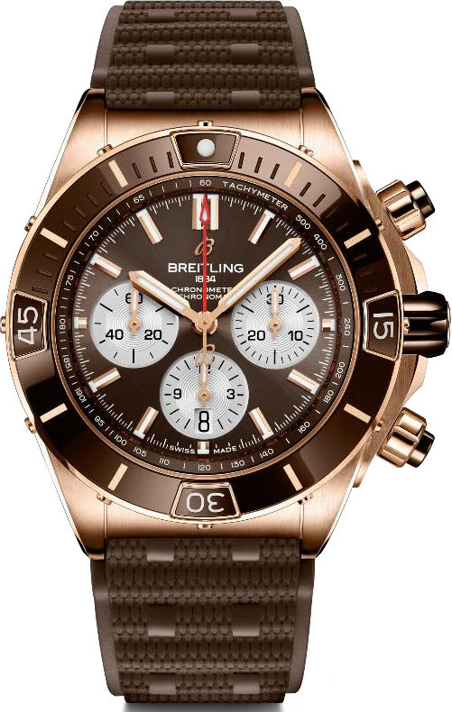 Breitling Super Chronomat B01 44 18k Red Gold Watch