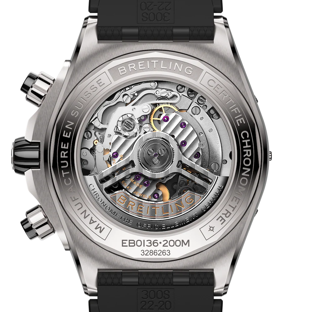 Breitling Super Chronomat Titanium B01 44 Rubber Watch - Image 2