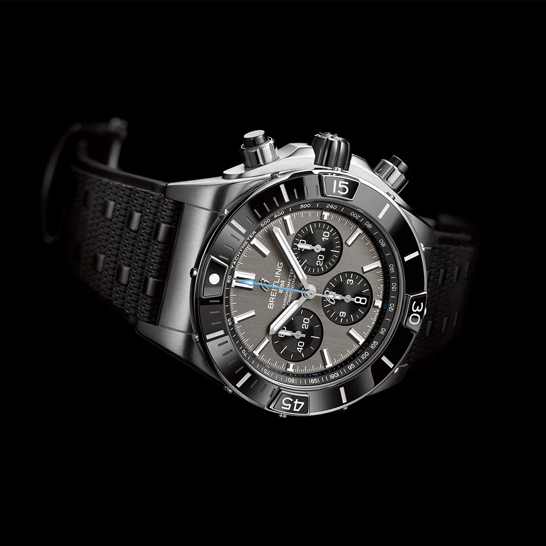 Breitling Super Chronomat Titanium B01 44 Rubber Watch - Image 3