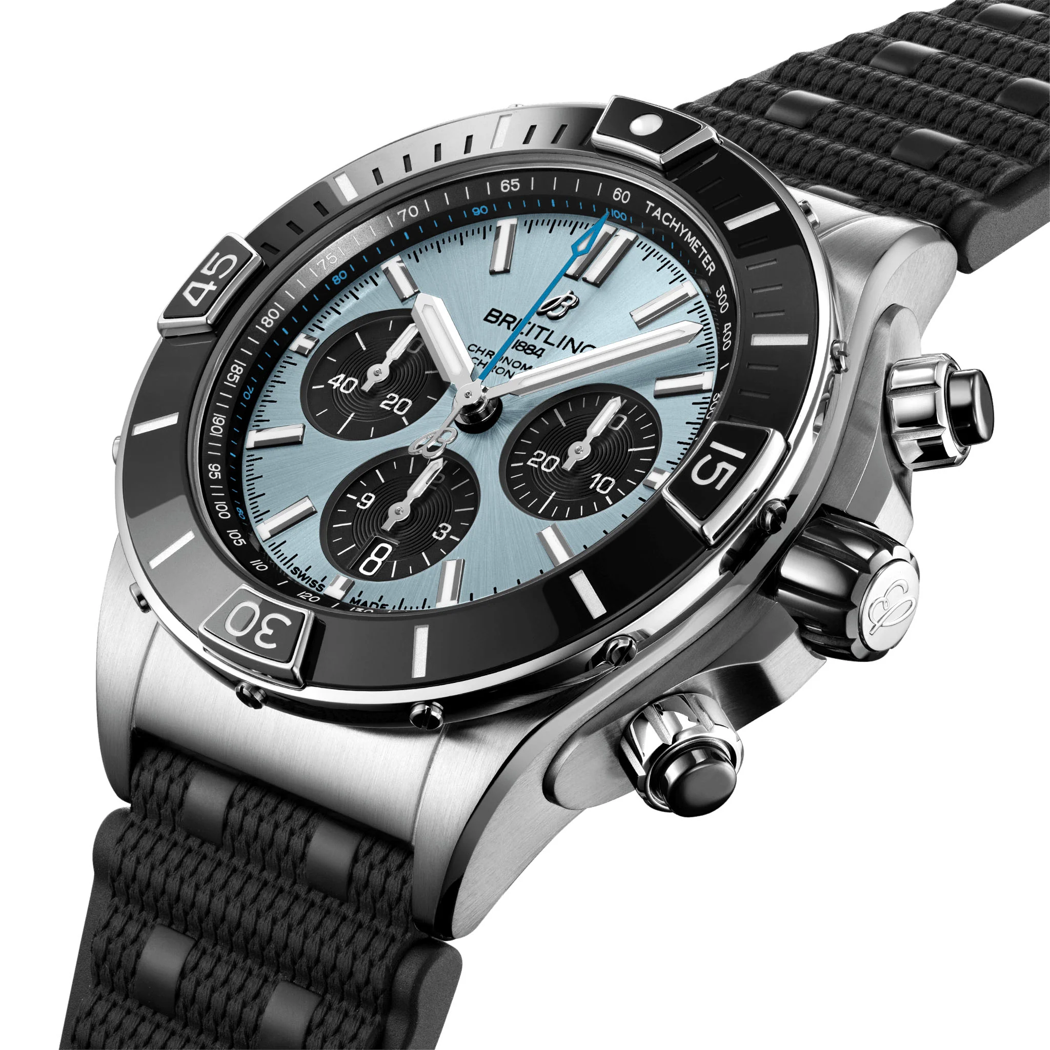 Breitling Super Chronomat B01 44 Ice Blue Watch - Image 3