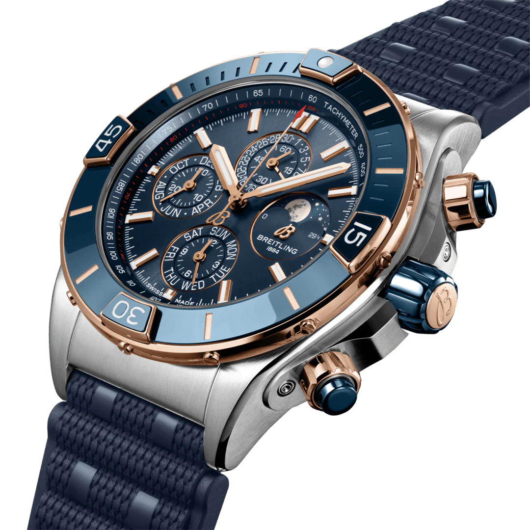 Breitling Super Chronomat Four Year Calendar Steel & Gold Watch - Image 4
