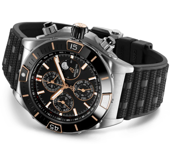 Breitling Watch Super Chronomat Four Year Calendar Two Tone - Image 3