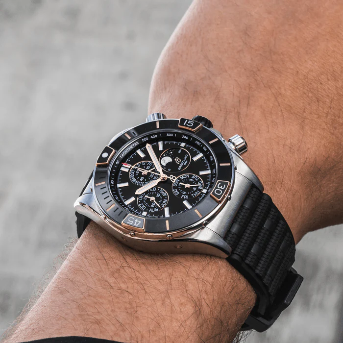 Breitling Watch Super Chronomat Four Year Calendar Two Tone - Image 5