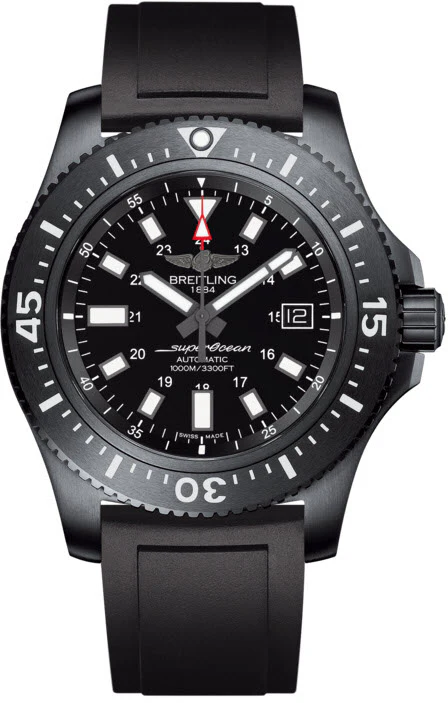 Breitling Watch Superocean 44 Special Blacksteel Volcano Black