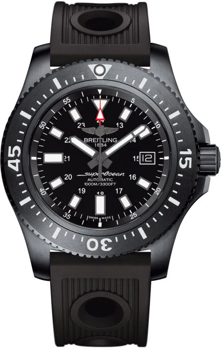 Breitling Watch Superocean 44 Special Blacksteel Volcano Black