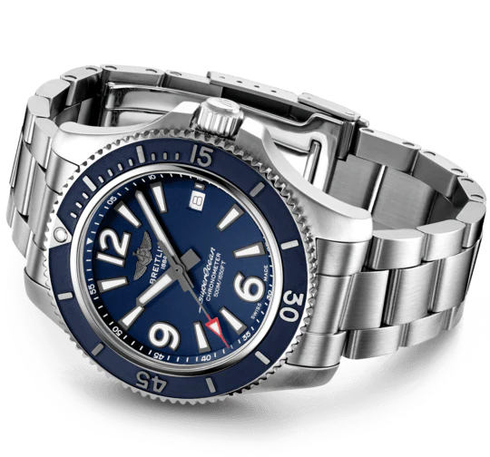 Breitling Watch Superocean Automatic 42 Blue Steel Bracelet D - Image 3