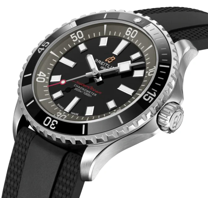Breitling Superocean Automatic 42 Rubber Limited Edition Watch - Image 3