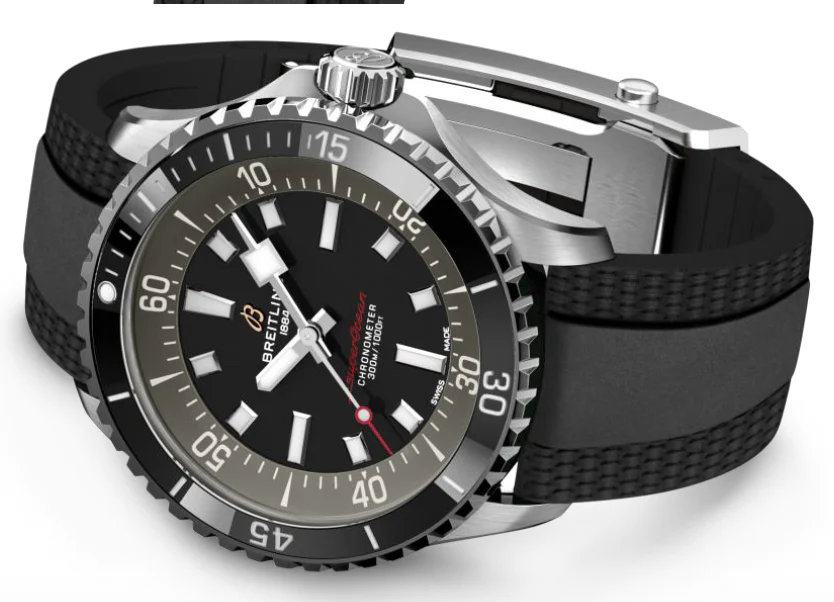 Breitling Superocean Automatic 42 Rubber Limited Edition Watch - Image 4