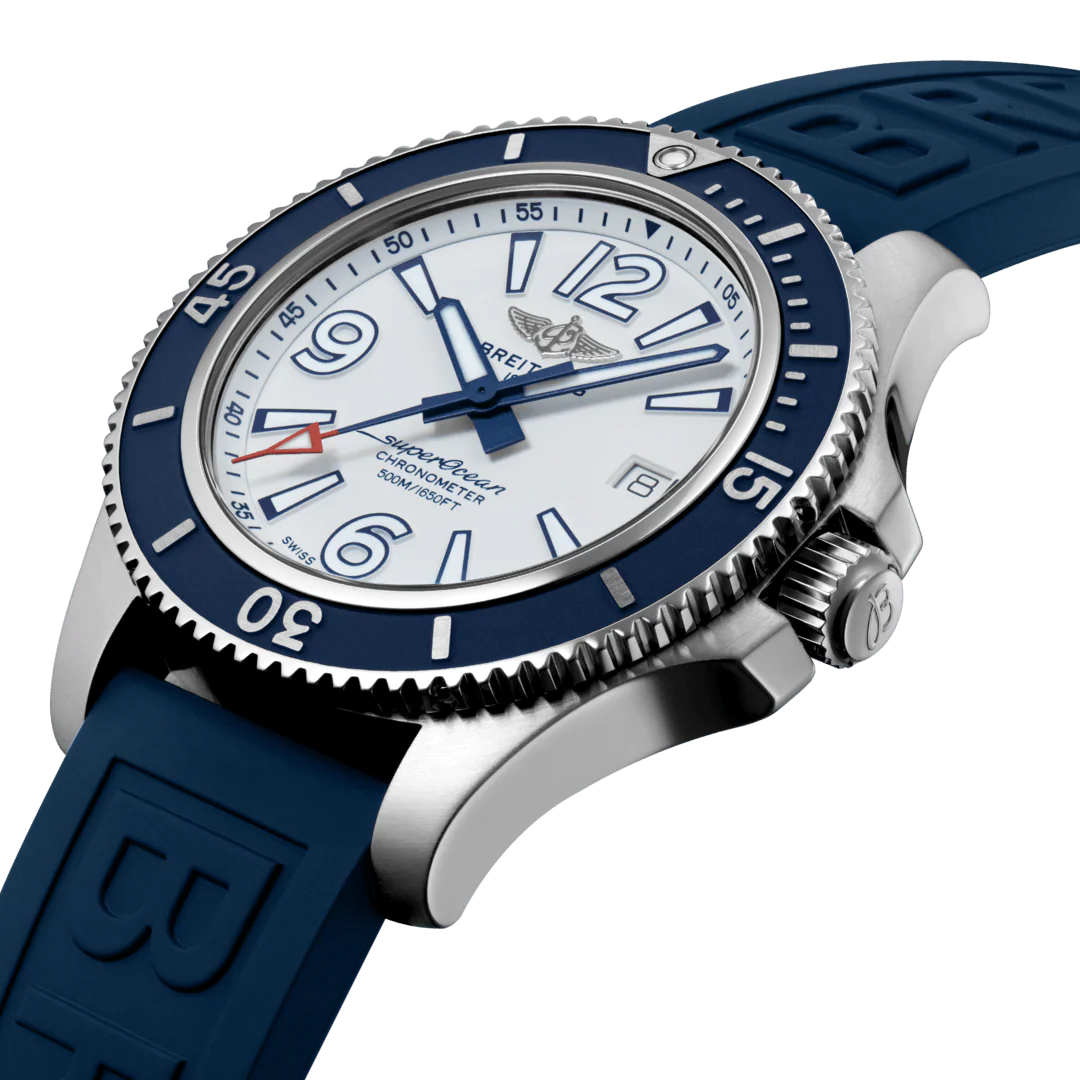 Breitling Watch Superocean Automatic 42 White Diver Pro III Tang Type - Image 4