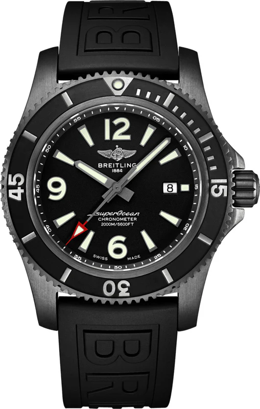 Breitling Watch Superocean Automatic 46 Blacksteel Black D