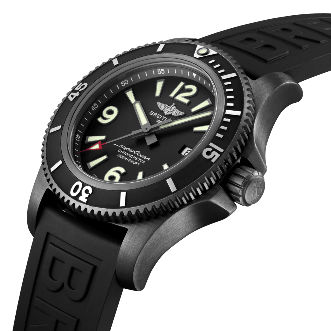 Breitling Watch Superocean Automatic 46 Blacksteel Black D - Image 4