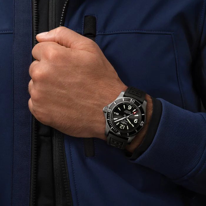 Breitling Watch Superocean Automatic 46 Blacksteel Black D - Image 5