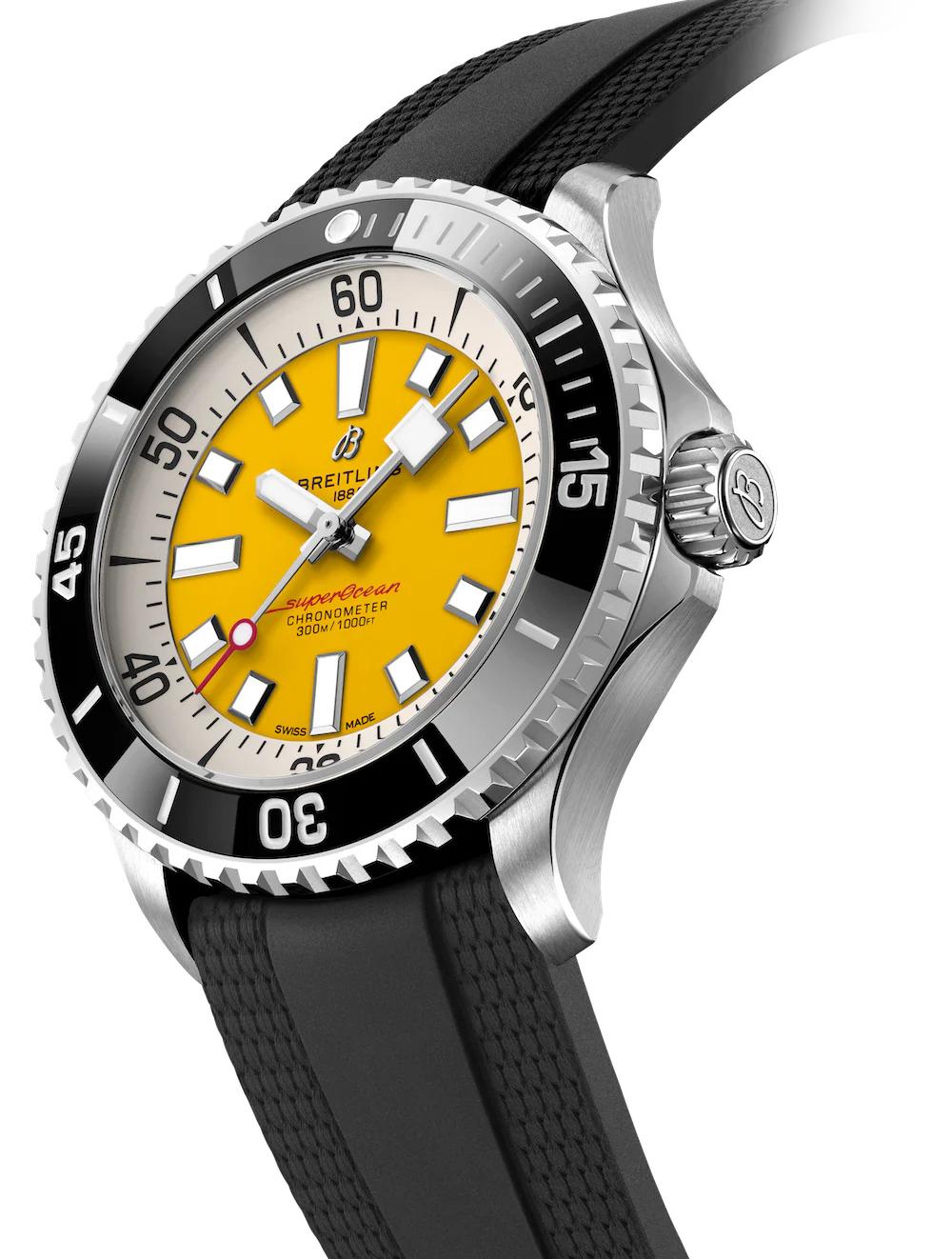 Breitling Superocean 46 Code Yellow Rubber Limited Edition - Image 2