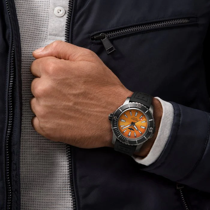Breitling Watch Superocean Automatic 48 Titanium Yellow D - Image 5