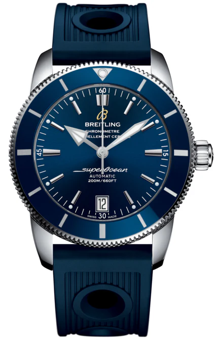 Breitling Watch Superocean Heritage II 42 Steel Gun Blue