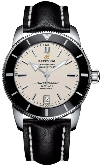 Breitling Watch Superocean Heritage II 42 Steel Stratus Silver