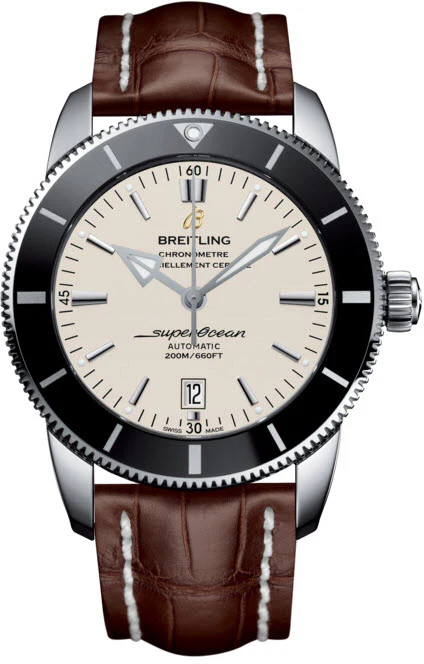 Breitling Watch Superocean Heritage II 46 Steel Croco Tang Type