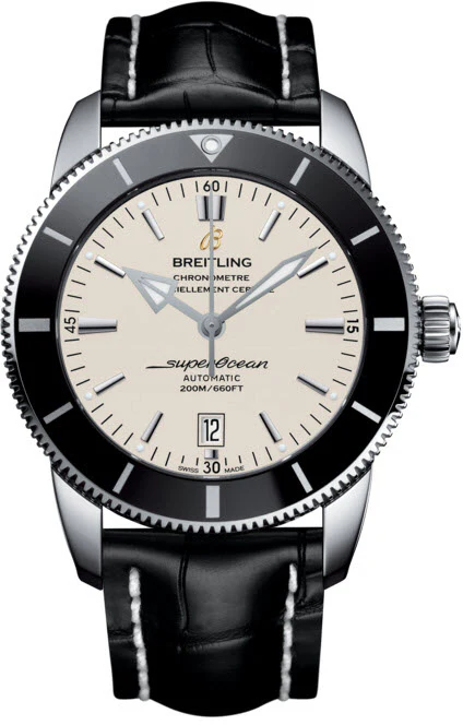 Breitling Watch Superocean Heritage II 46 Steel Croco Tang Type