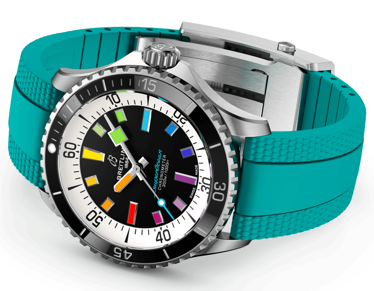 Breitling Superocean Automatic 42 Rainbow D - Image 4