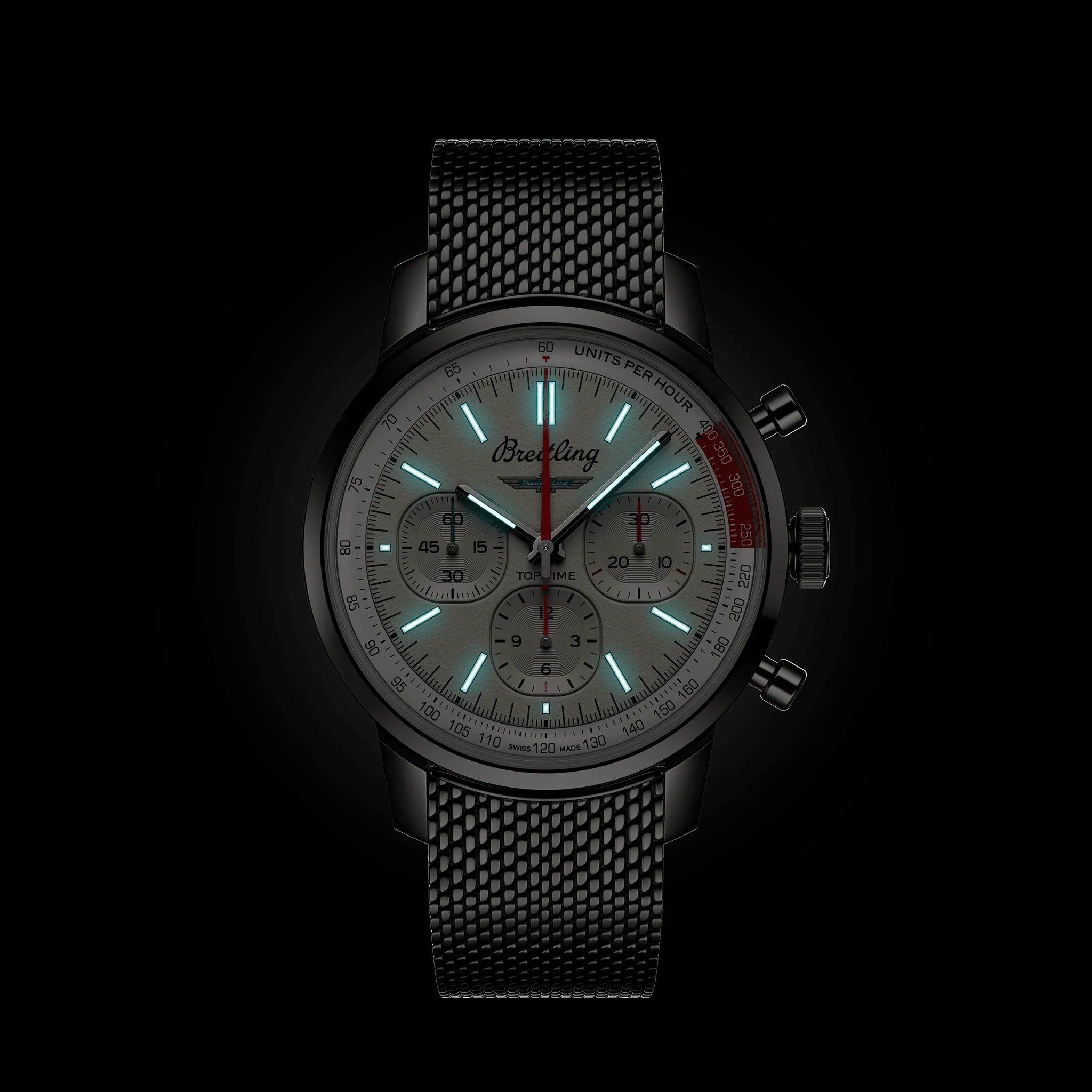Breitling Top Time B01 Ford Thunderbird Bracelet Watch - Image 6