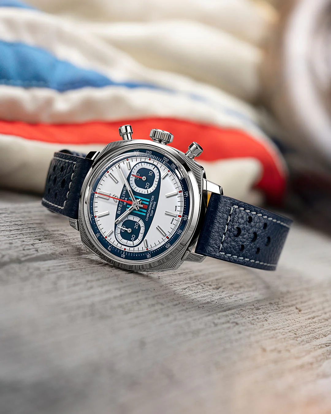 Breitling Top Time B01 Martini Racing Limited Edition Watch D - Image 6