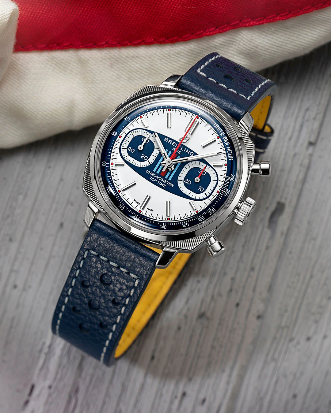 Breitling Top Time B01 Martini Racing Limited Edition Watch D - Image 7