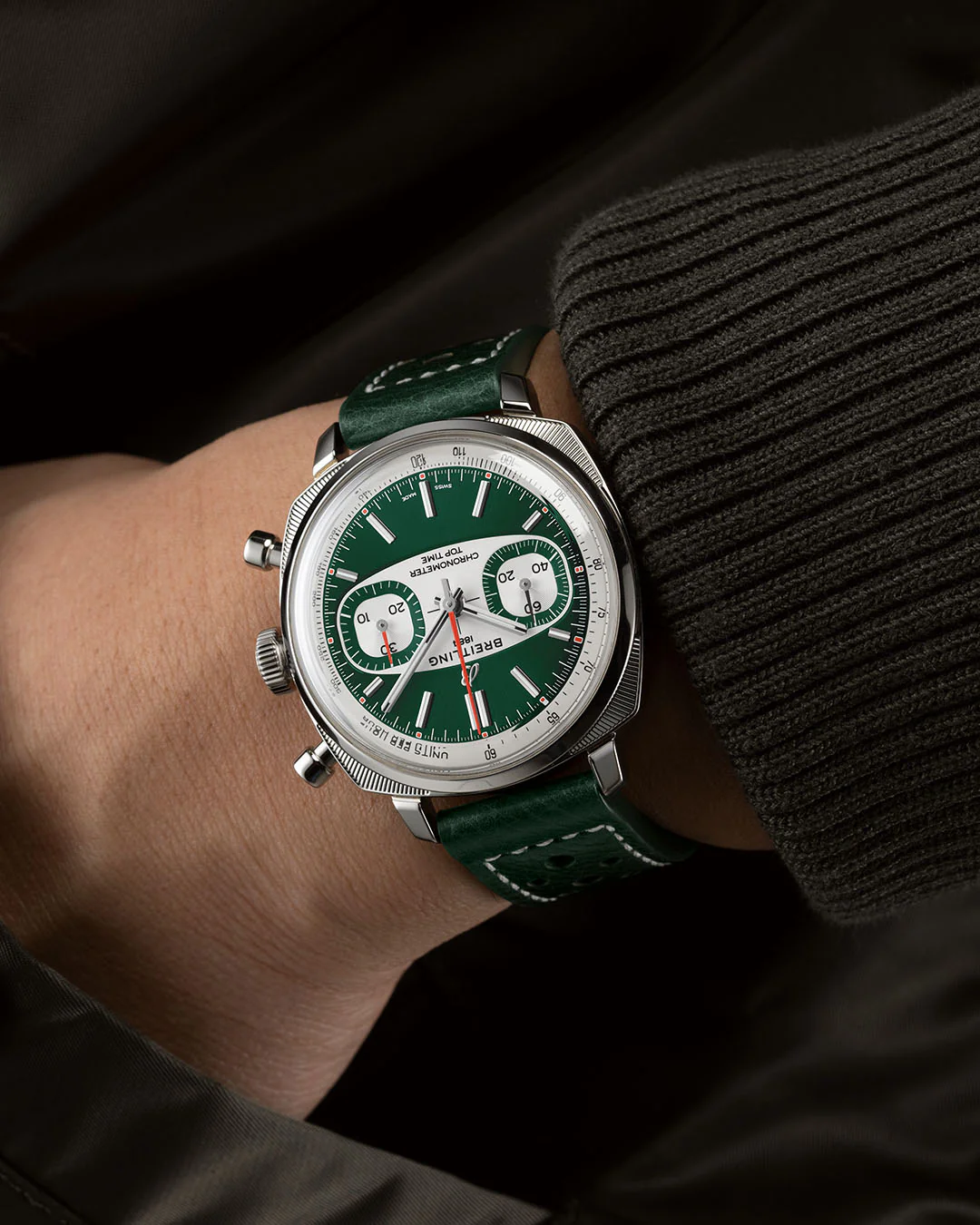 Breitling Top Time B01 Racing Green Limited Edition Watch - Image 6