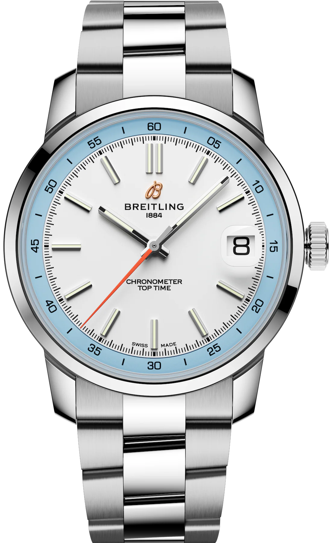 Breitling Top Time B31 Light Blue Bracelet Watch