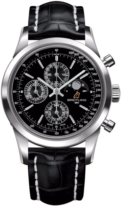 Breitling Watch Transocean Chronograph 1461 Black