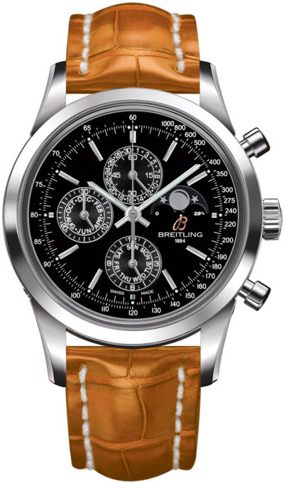 Breitling Watch Transocean Chronograph 1461 Black