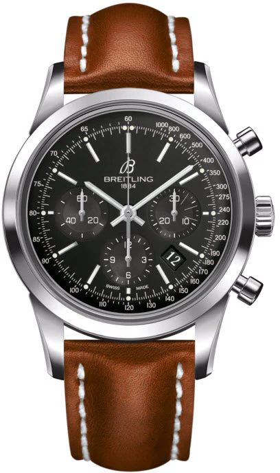 Breitling Watch Transocean Chronograph Black