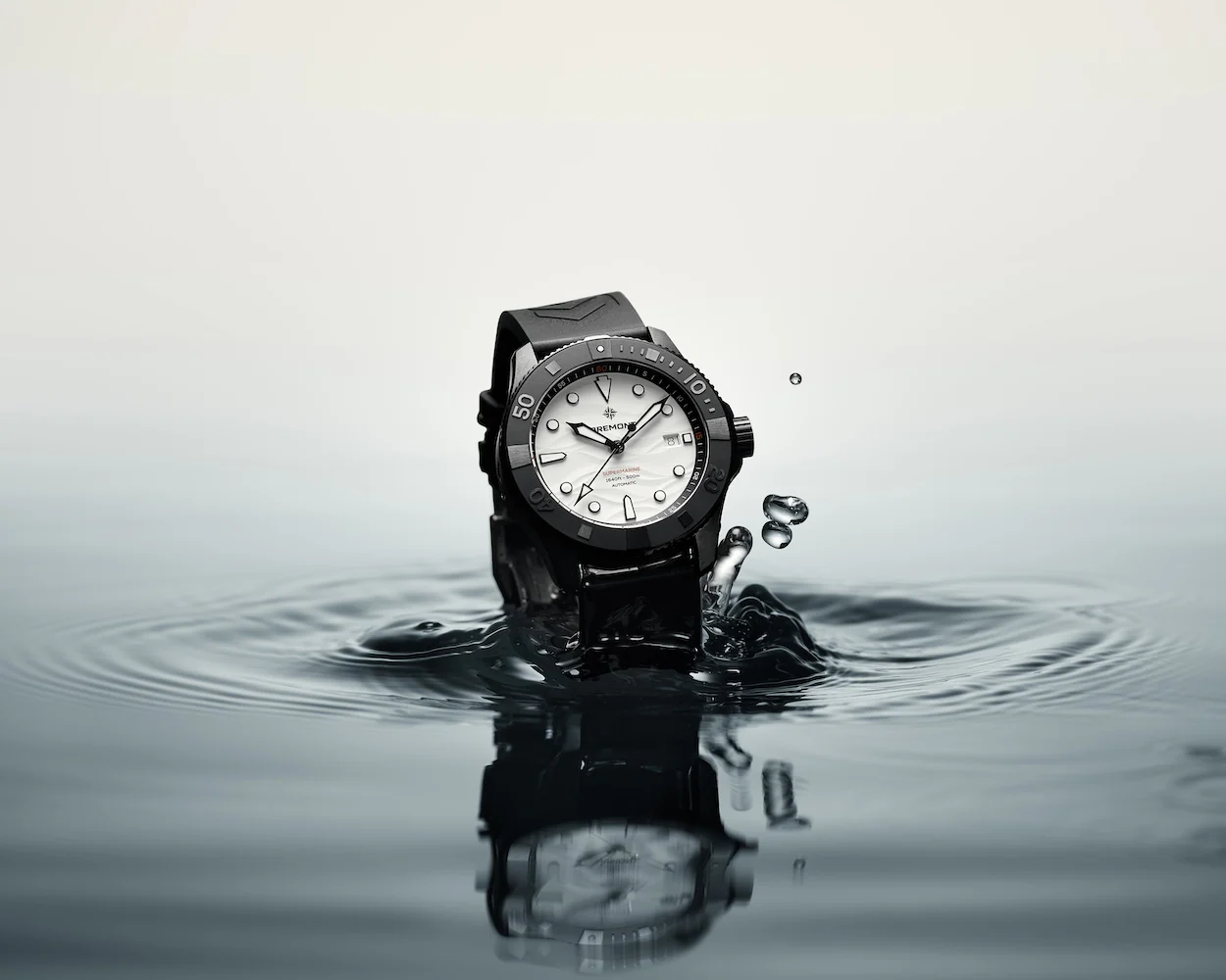 Bremont Supermarine Full Ceramic Polar White Rubber Limited Edition Watch - Image 11