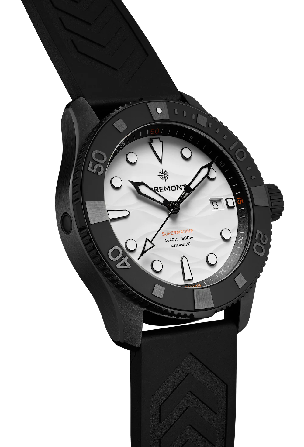 Bremont Supermarine Full Ceramic Polar White Rubber Limited Edition Watch - Image 4
