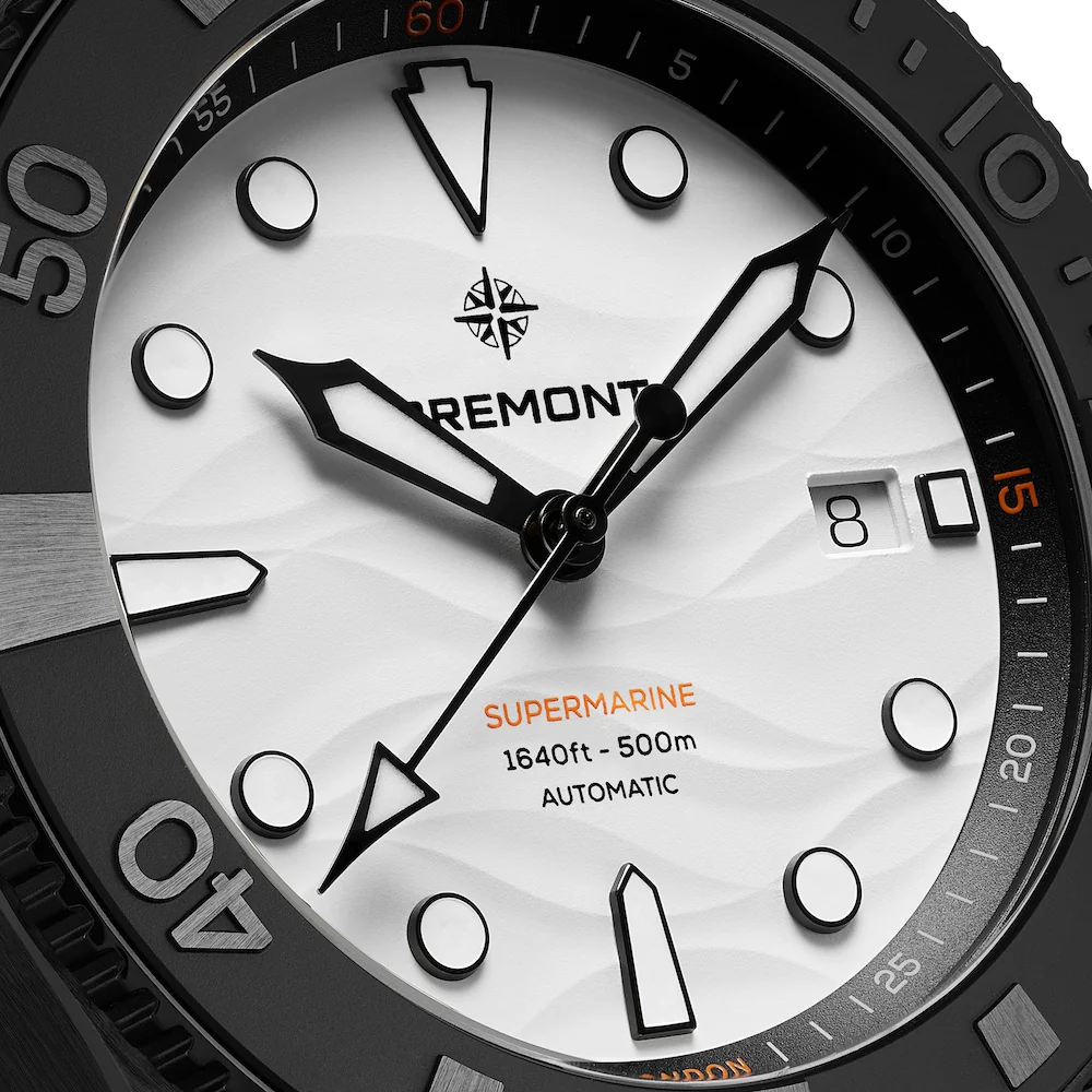Bremont Supermarine Full Ceramic Polar White Rubber Limited Edition Watch - Image 8