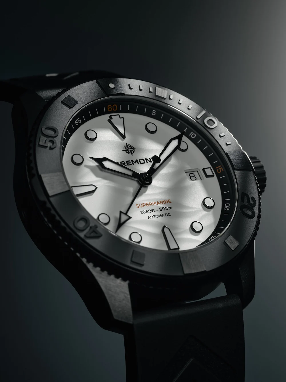 Bremont Supermarine Full Ceramic Polar White Rubber Limited Edition Watch - Image 9